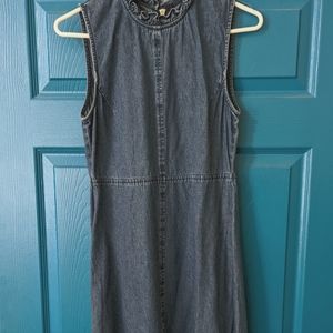 Denim dress Vintage look